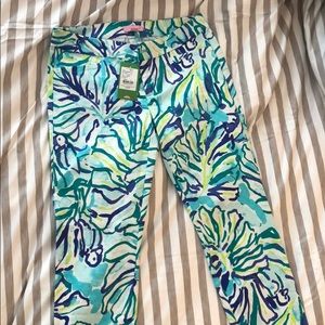 NWT Lilly Pulitzer Kelly skinny ankle pant size 4